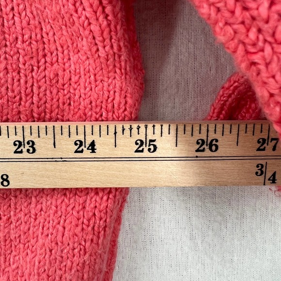 FREE PEOPLE Sweater Womens Small Pink Brookside Tunic Pullover Oversized Slouchy - Picture 14 of 16